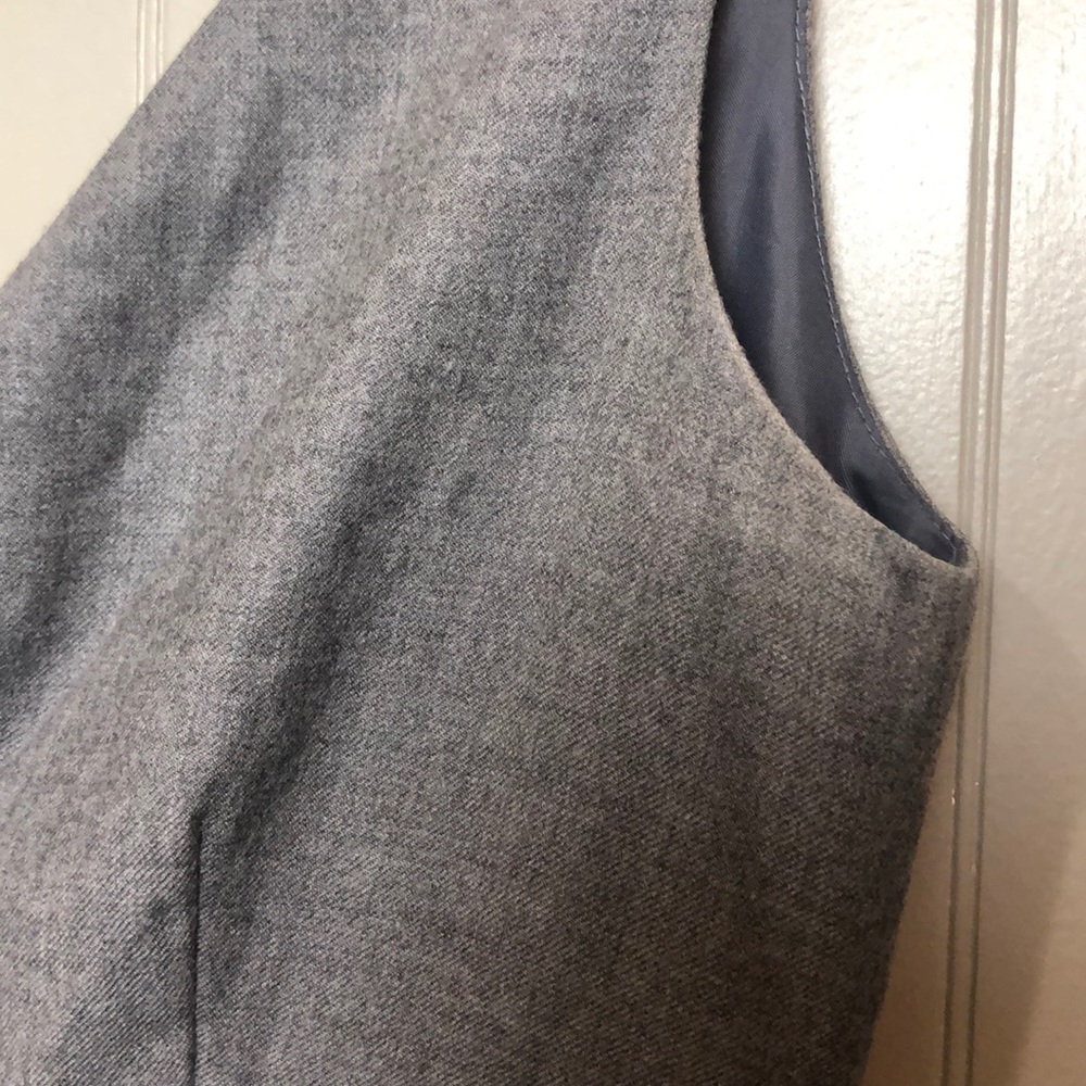 Banana Republic Gray Wool Dress - Picture 6 of 6